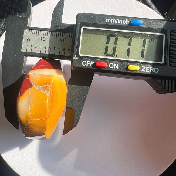 Mookaite Jasper Crystal Heart (#10) - Picture 6 of 9